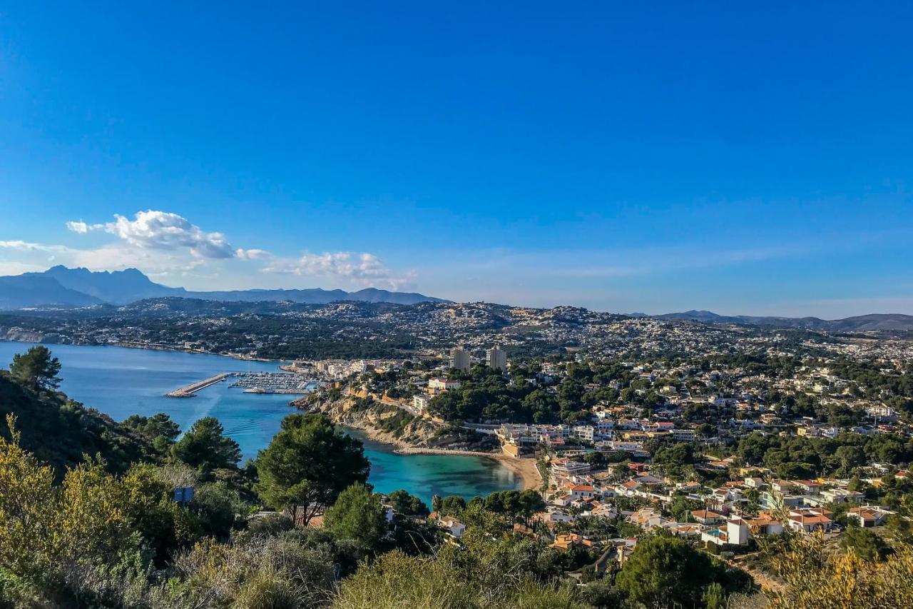 El Portet - Beachfront Holiday Home With Private Pool In Moraira Eksteriør bilde