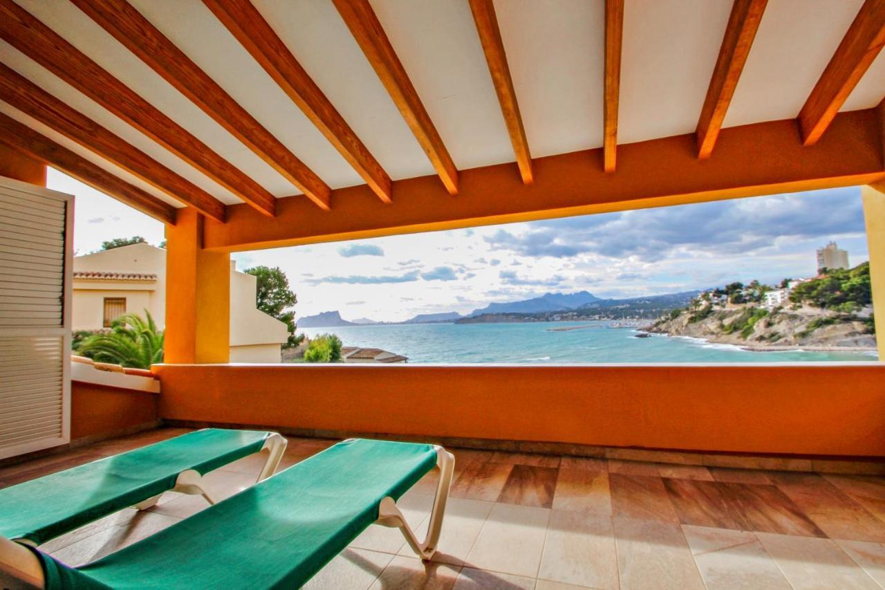 El Portet - Beachfront Holiday Home With Private Pool In Moraira Eksteriør bilde