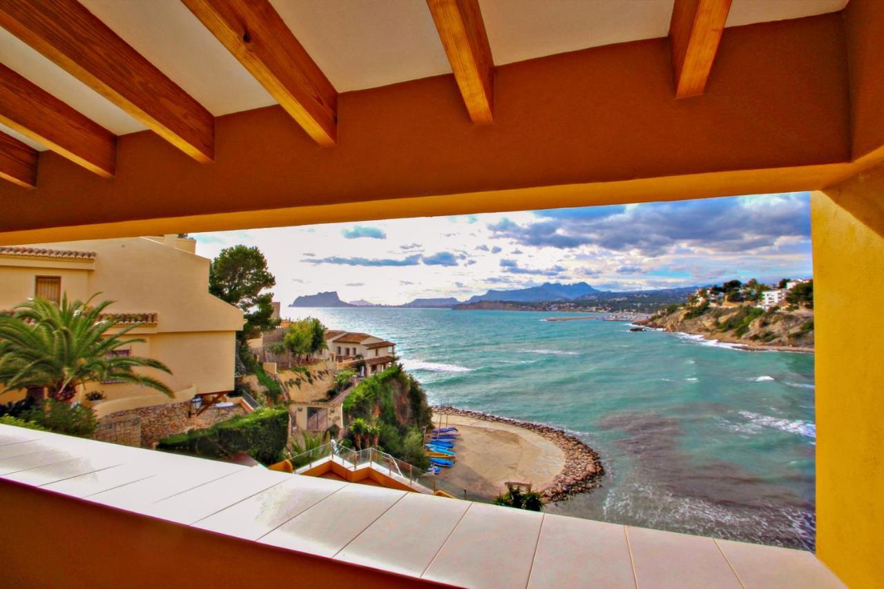 El Portet - Beachfront Holiday Home With Private Pool In Moraira Eksteriør bilde